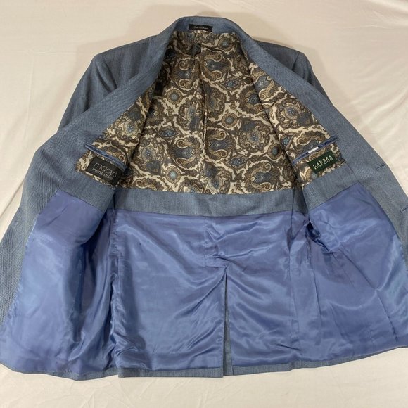 Ralph Lauren LRL Men Blazer SportCoat Size 40R Jacket 48-DR92 - Picture 6 of 12